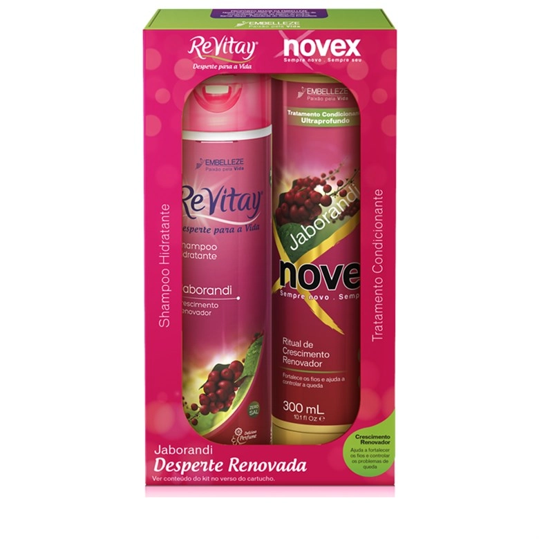 Kit Sh Co Novex 300ml Jaborandi Unit