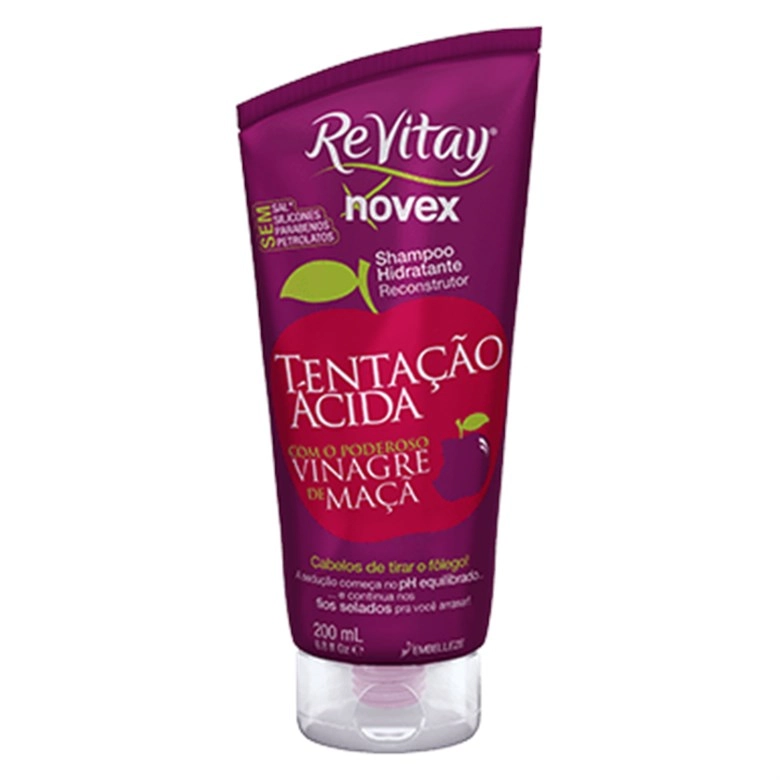 Shampoo Uso Diário Novex 200ml Vinagre Maça Unit