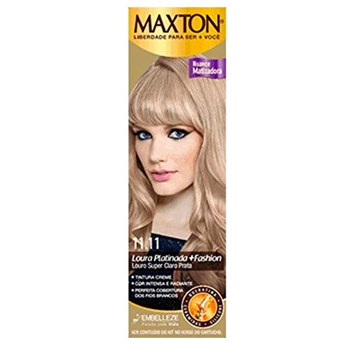 Tintura Permanente Maxton 11.11 Louro Super Claro Prata Unit