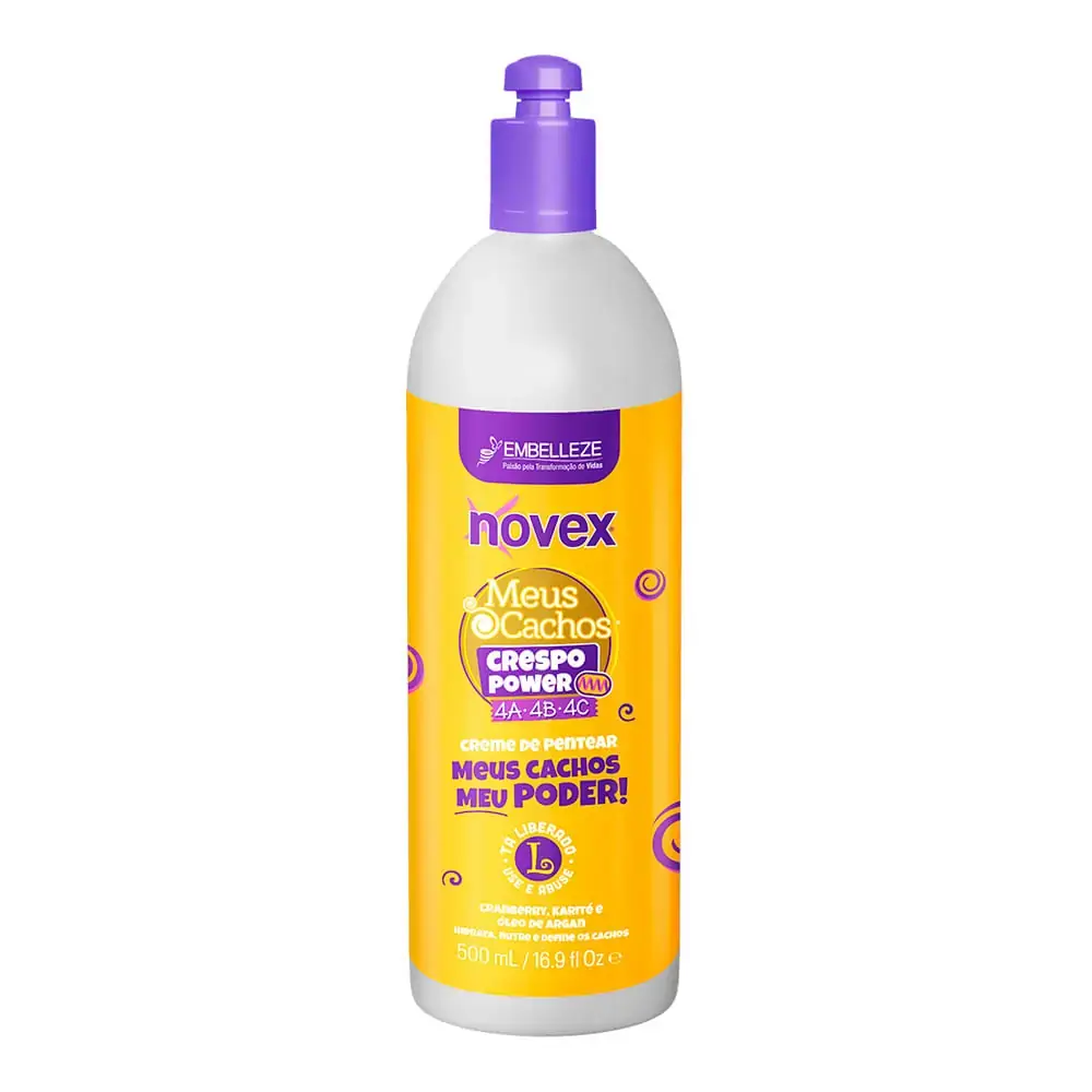 Creme Para Pentear Novex Meus Cachos Vibrantes Frasco 500ml