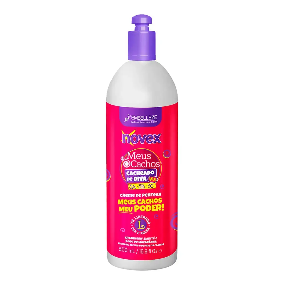 Creme Para Pentear Novex Meus Cachos Intensos Frasco 500ml