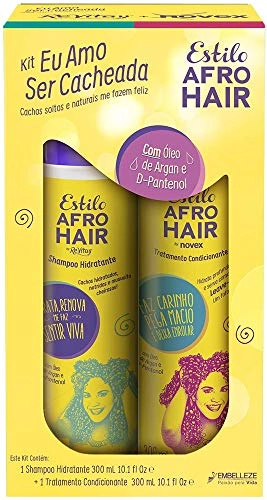 Kit Shampoo Condicionador Estilo Afro Hair