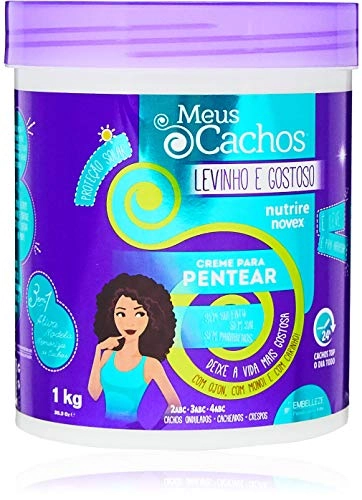Creme P/pentear Novex Cachos Leve 1kg