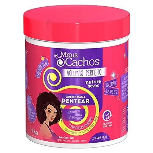 Cr Pent Novex 1kg Meus Cachos Volumao Perfeito
