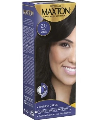 Tint Maxton Kit Free 2.0 Preto Natural