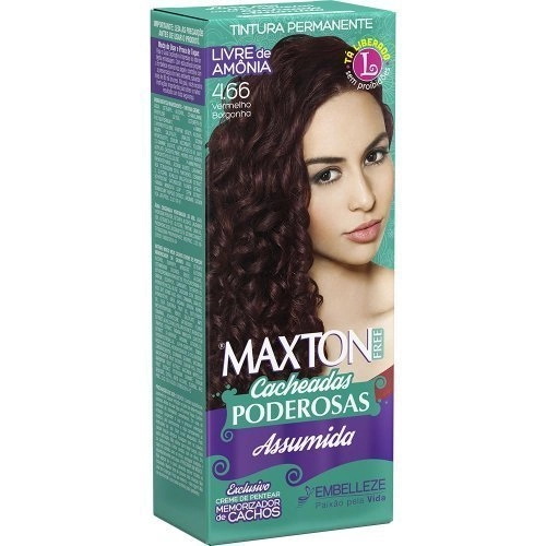 Tint Maxton Free Cacheadas 4.66 Vermelho Borgonha