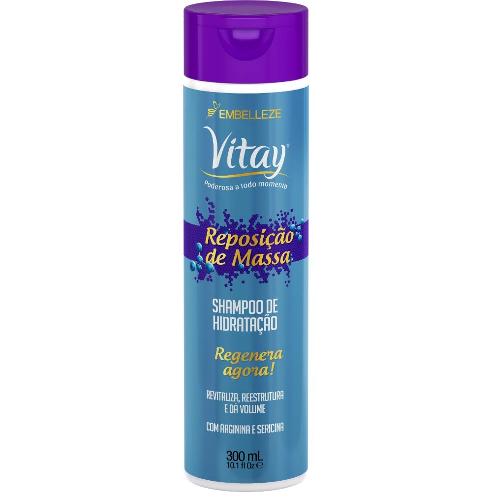 Shampoo Embelleze Vitay Reposição De Massa 300ml