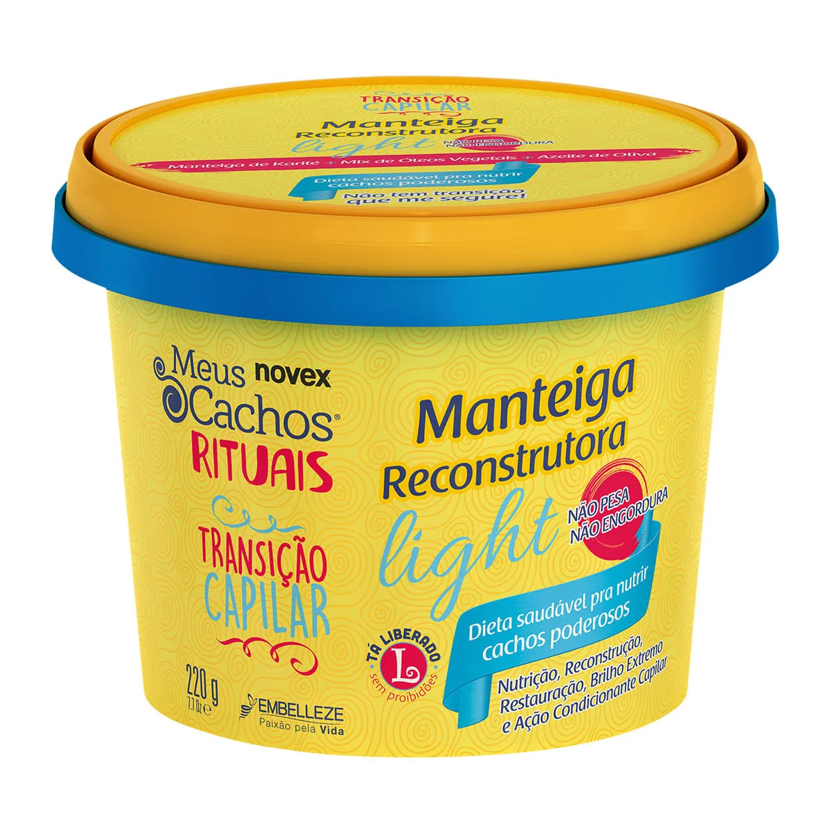 Mascára Novex 220g Manteiga