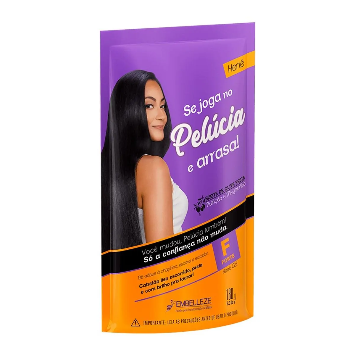 Henê Pelúcia Gel Sachê 180g Forte