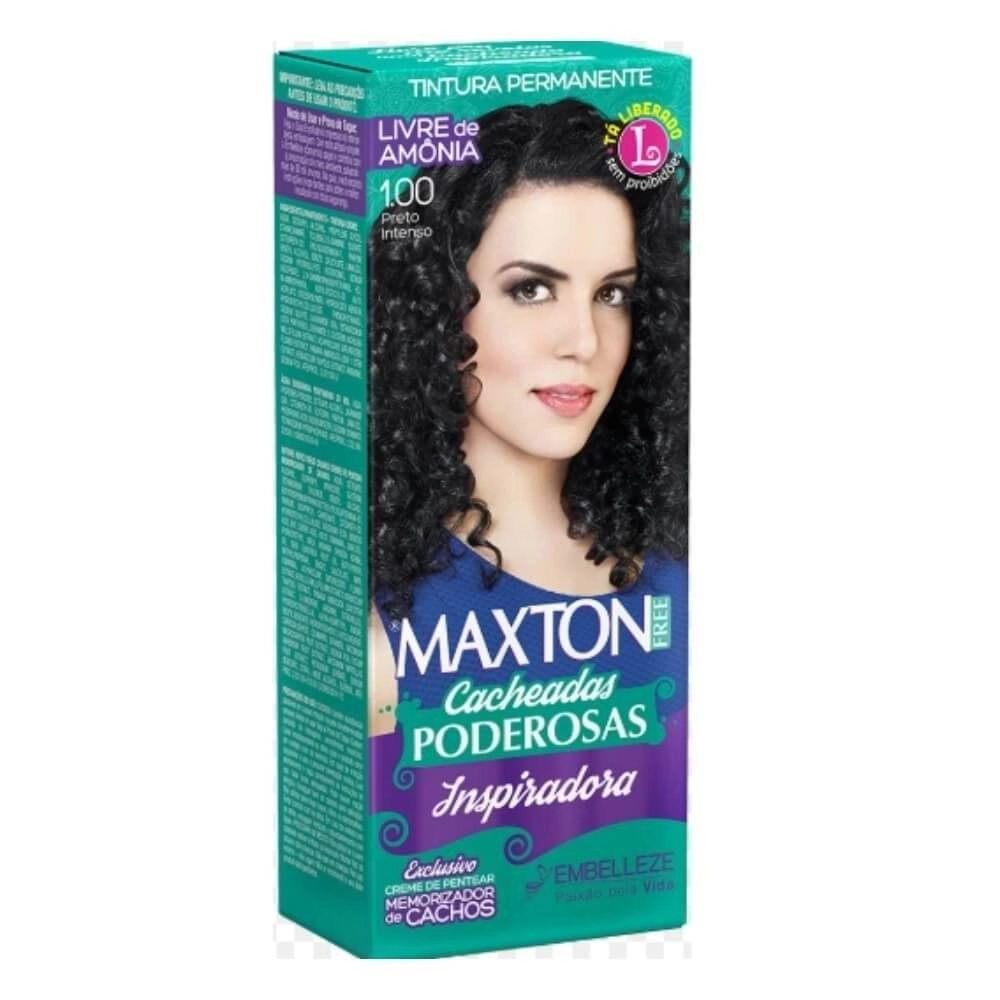 Tint Maxton Free Cacheadas 1.0 Preto