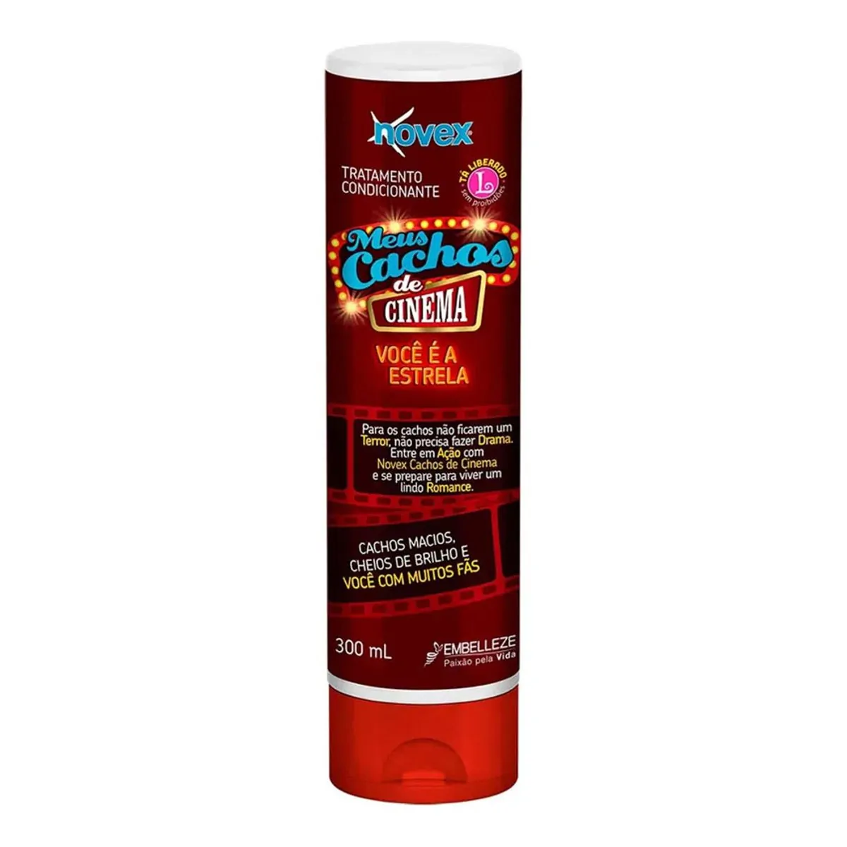 Tratamento Condicionante Novex Meus Cachos De Cinema Frasco 300ml
