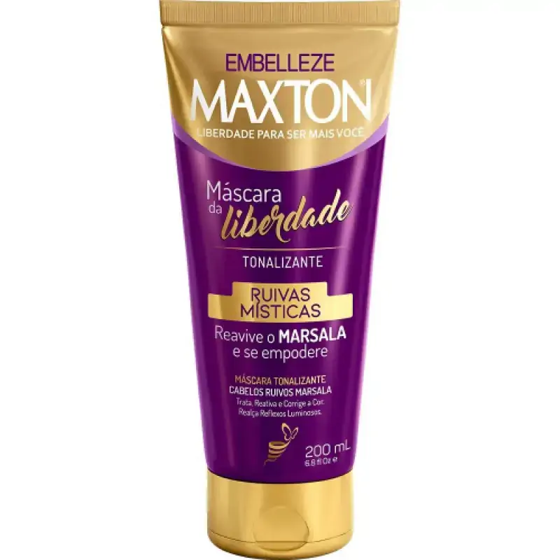 Tonalizante Individual Embelleze Maxton Marsala 200ml