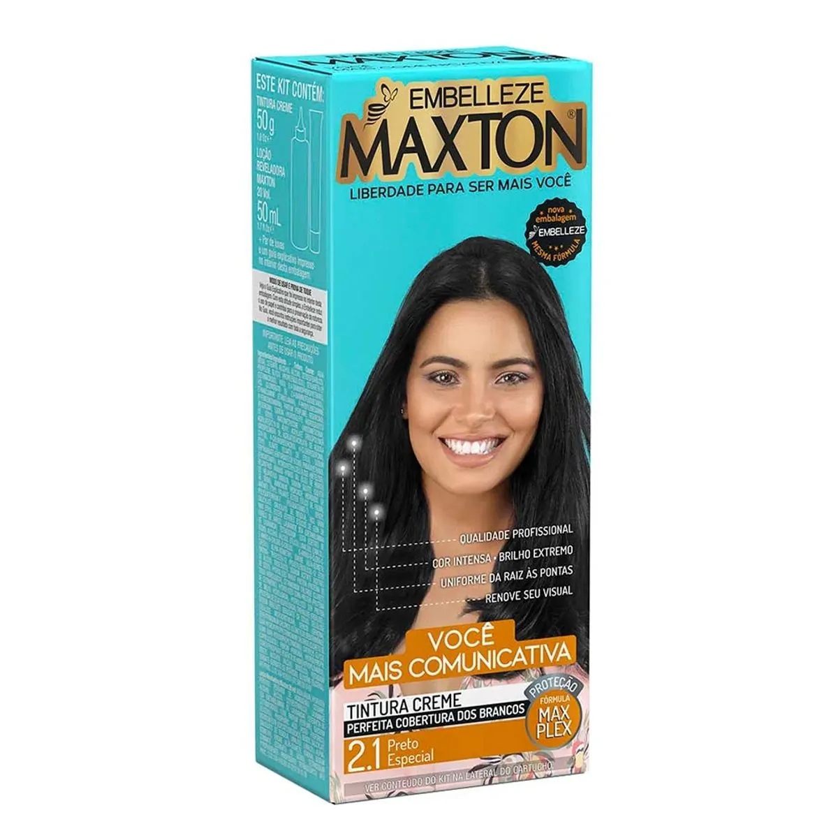 Tintura Maxton 2.1 Preto