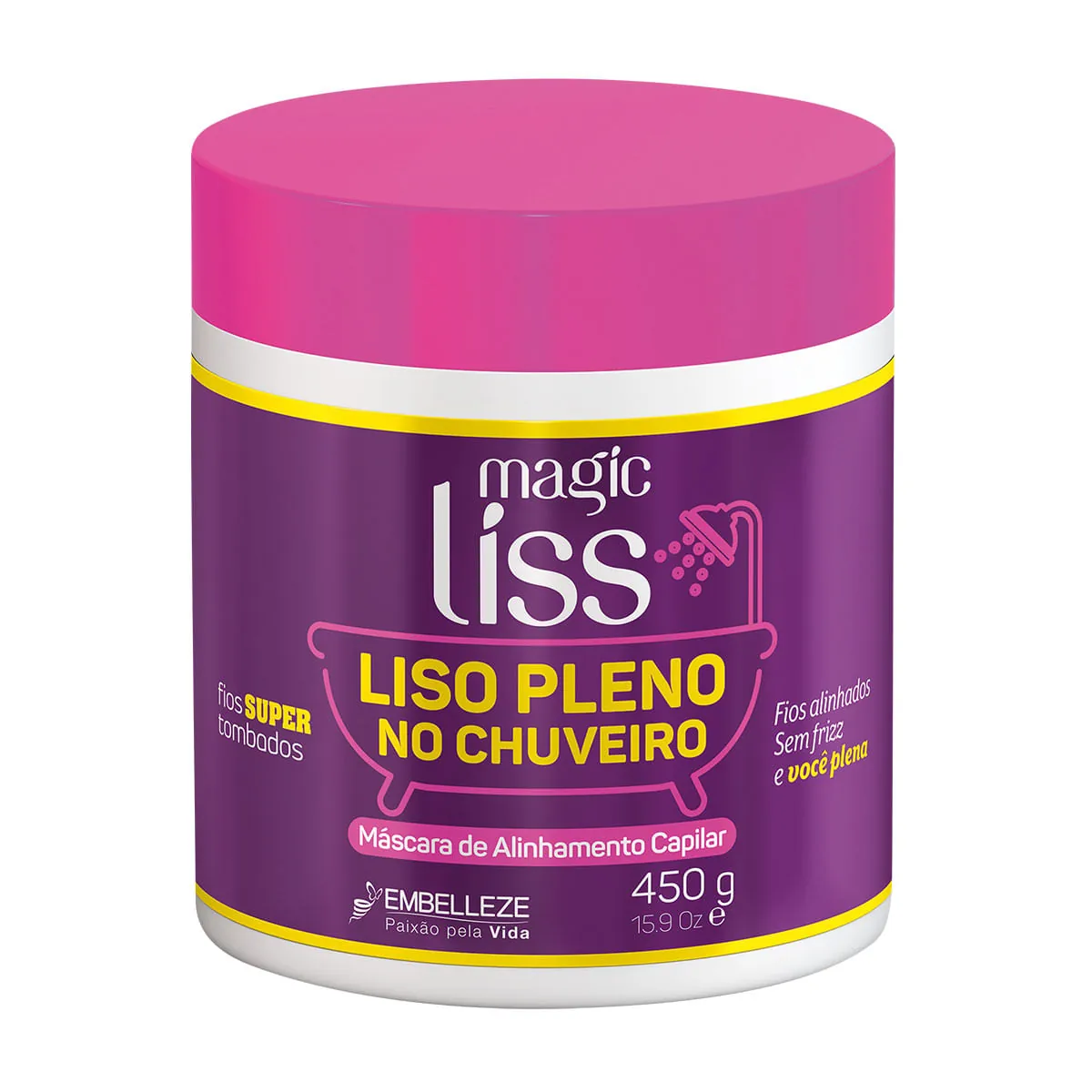 Magil Liss Mascara 450g Liso Pleno
