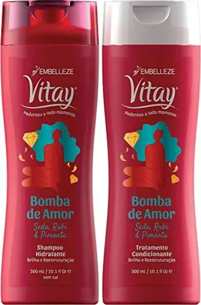 Kit Sh Cond.vitay Bomba De Amor 2/1un