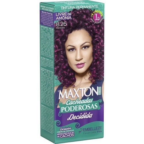 Tint Maxton Free Cacheadas 8.26 Marsala