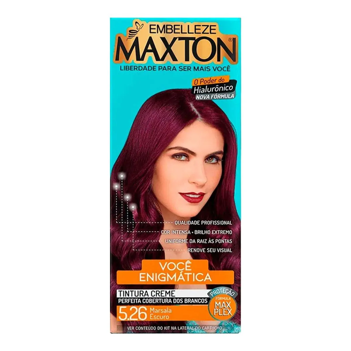 Tintura Maxton 5.26 Marsala Escuro (Especial)