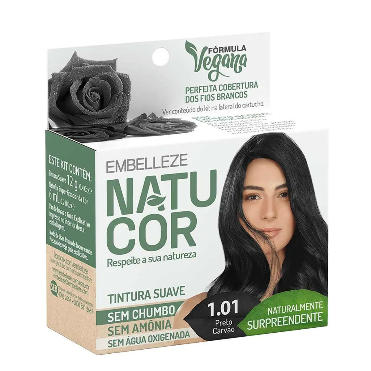 Tint Natucor 1.01 Rosa Negra