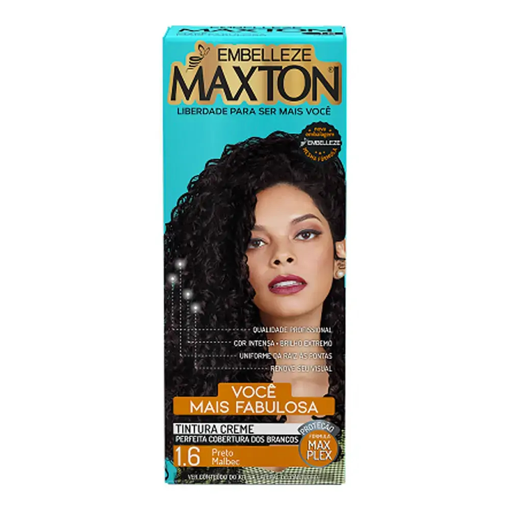 Maxton Preto Malbec 1.6 Tint 50ml