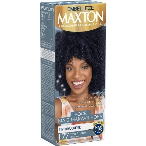 Maxton Preto Azulado Intenso 1.77 Tint 50ml