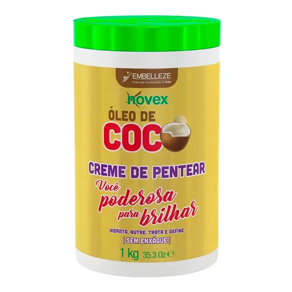 Creme Para Pentear Novex Meus Cachos Óleo De Coco 1Kg
