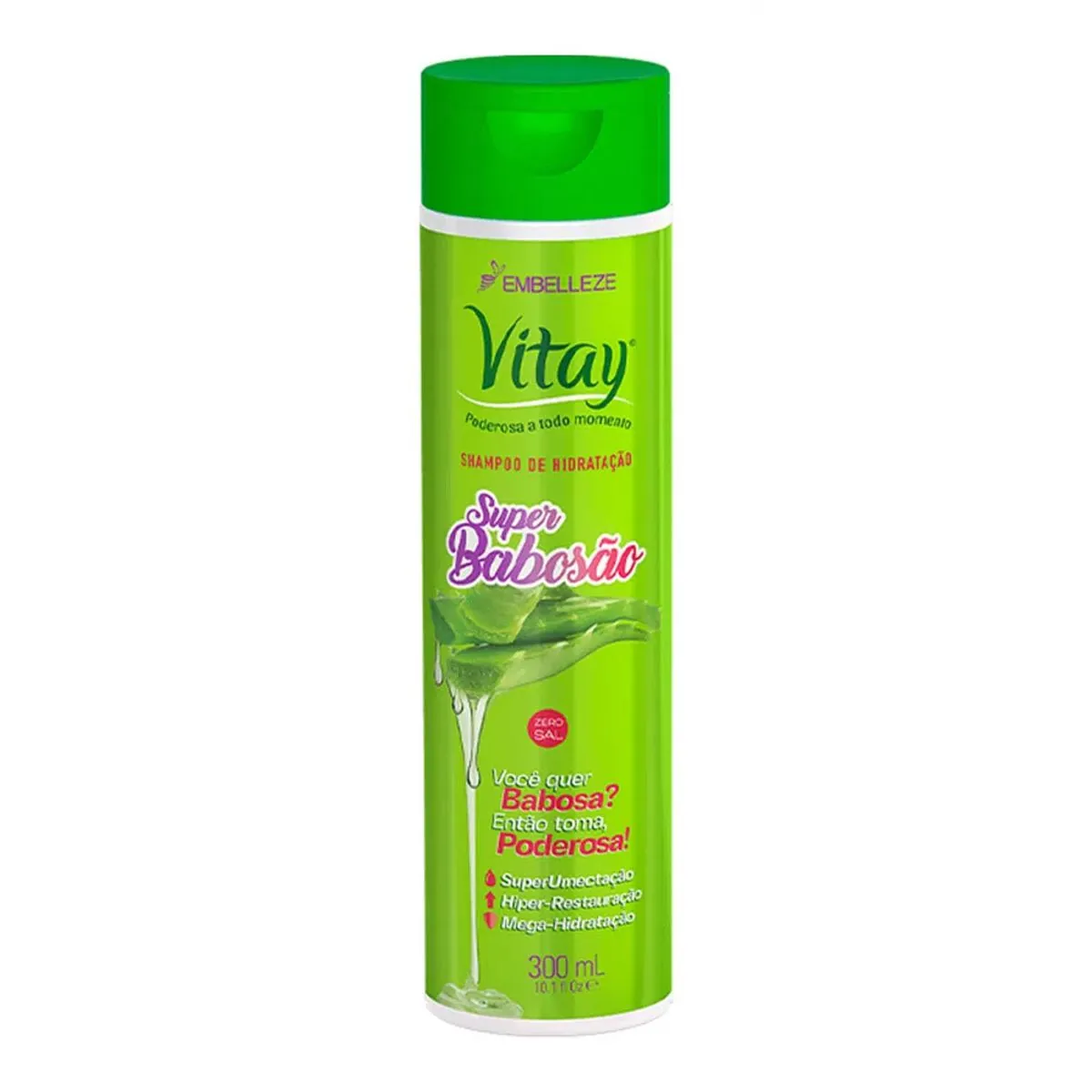 Shampoo Embelleze Vitay 300ml Super Babosao