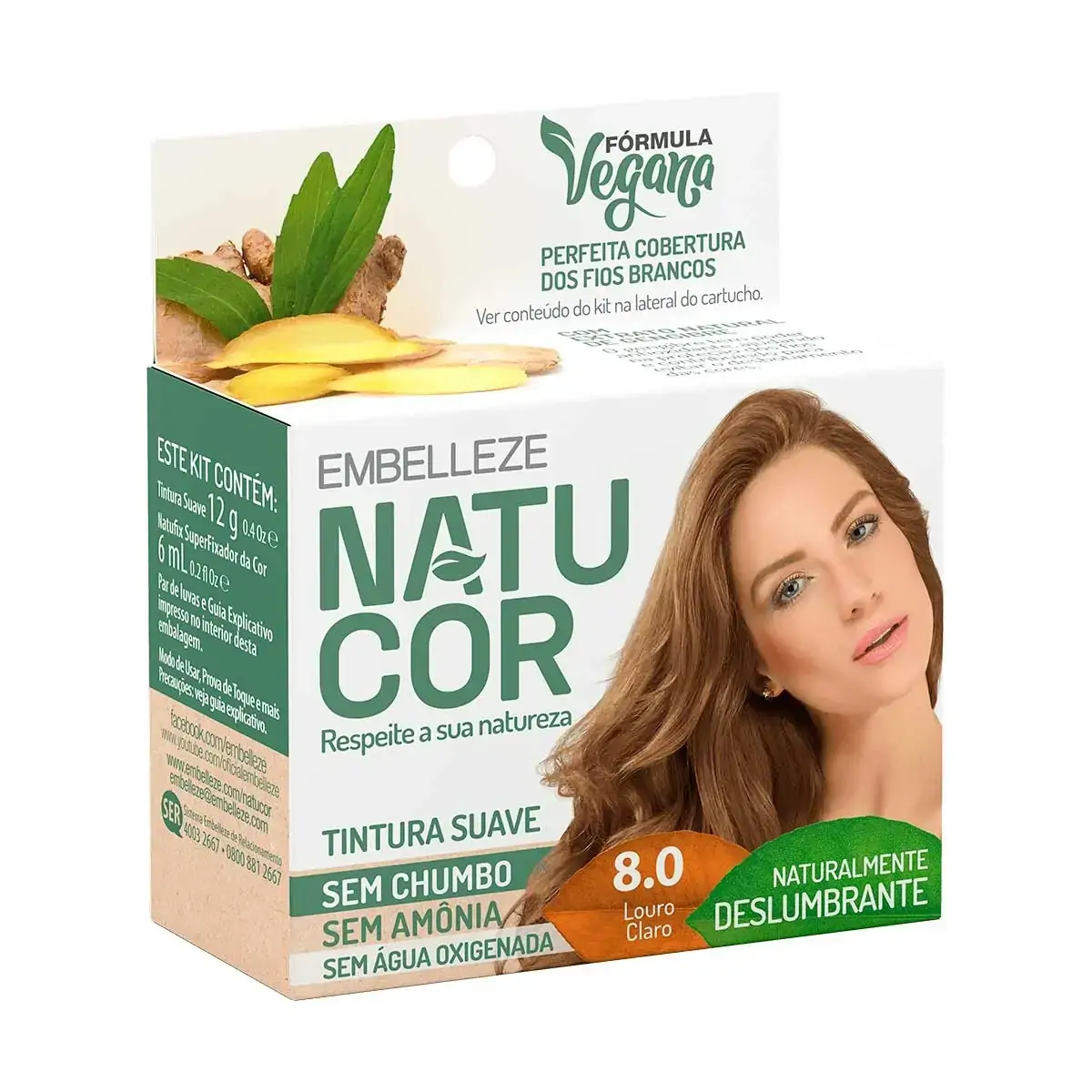 Tintura Natucor Louro Claro 80