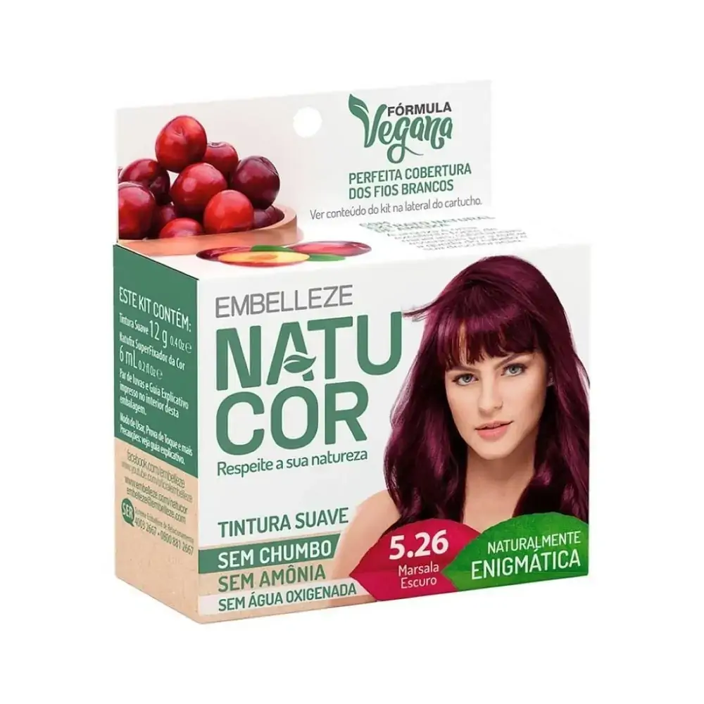 Tint.natucor Marsala Escuro 5.26