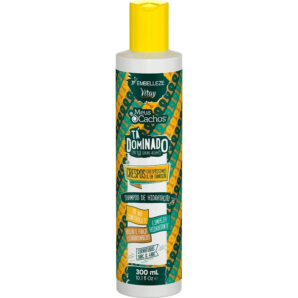 Shampoo Embelleze Novex Meus Cachos Tá Dominado Crespas 300ml