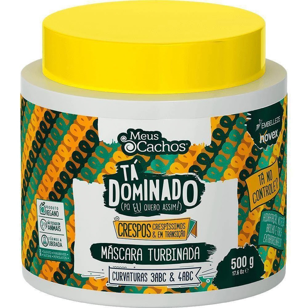 Creme/mascara Tratamento Embelleze Novex Meus Cachos Tá Dominado Crespas 500g