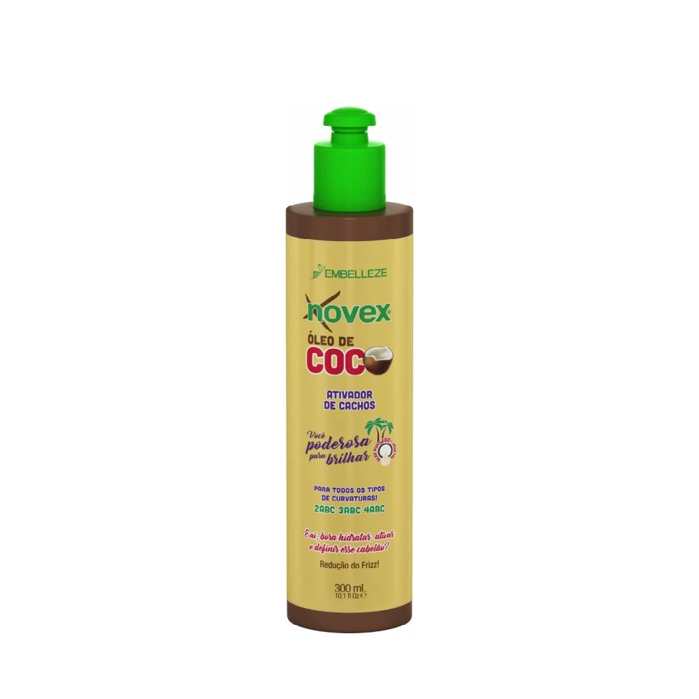 Ativador De Cachos Embelleze Novex óleo De Coco 300ml
