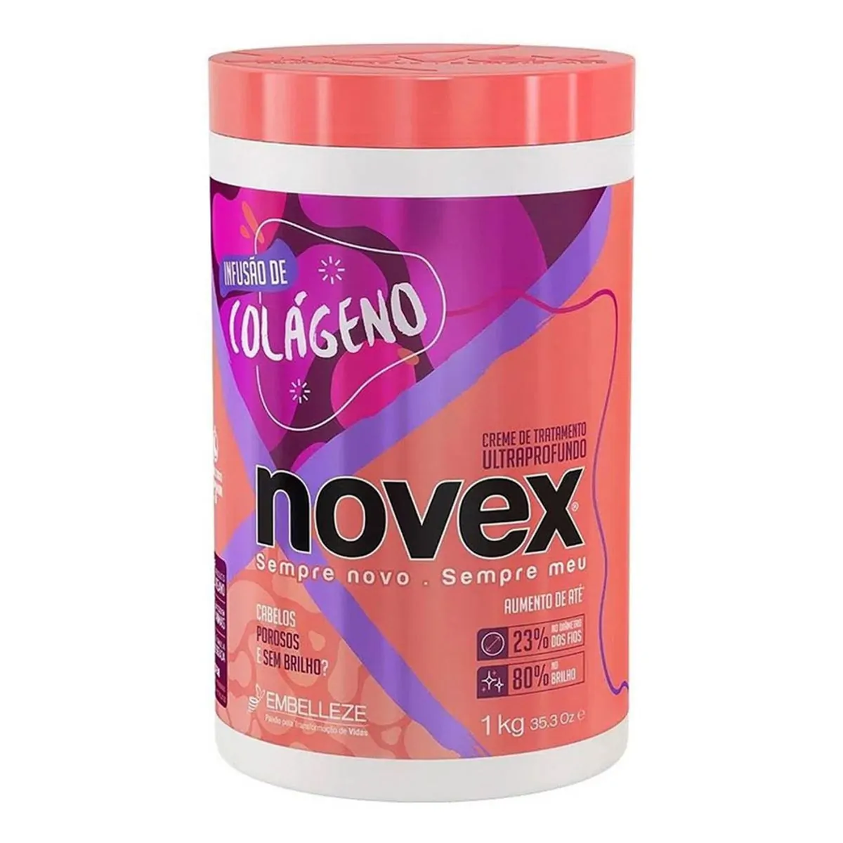 Novex Creme De Tratamento 1kg Infusão de Colágeno