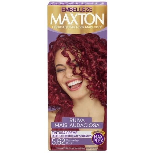 Tintura Maxton 5.62 Vermelho Rubi (Especial)
