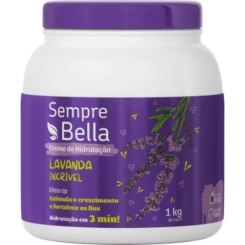 Hidratacao Sempre Bella 1kg Lavanda