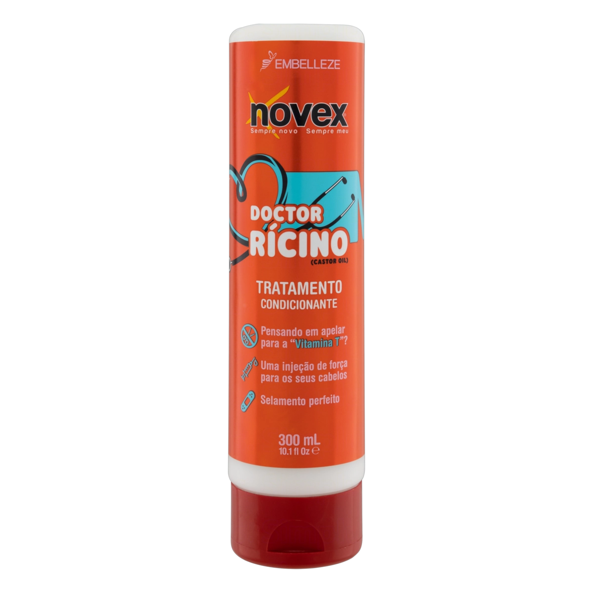 Tratamento Condicionante Novex Doctor Rícino Frasco 300ml