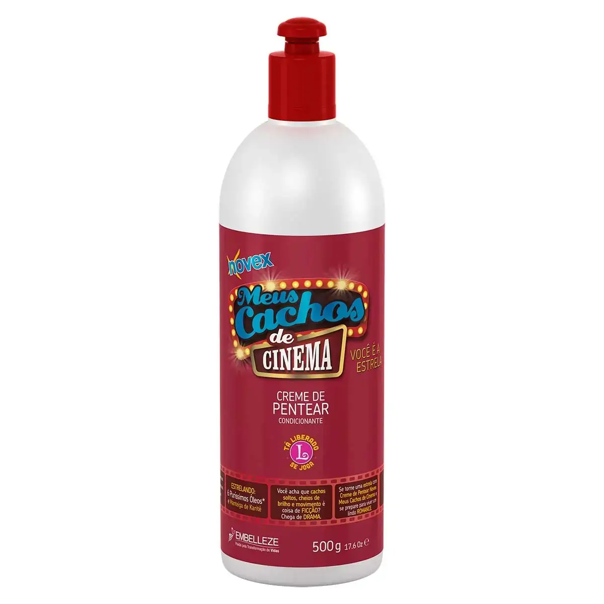Creme Para Pentear Embelleze Cinema 500g