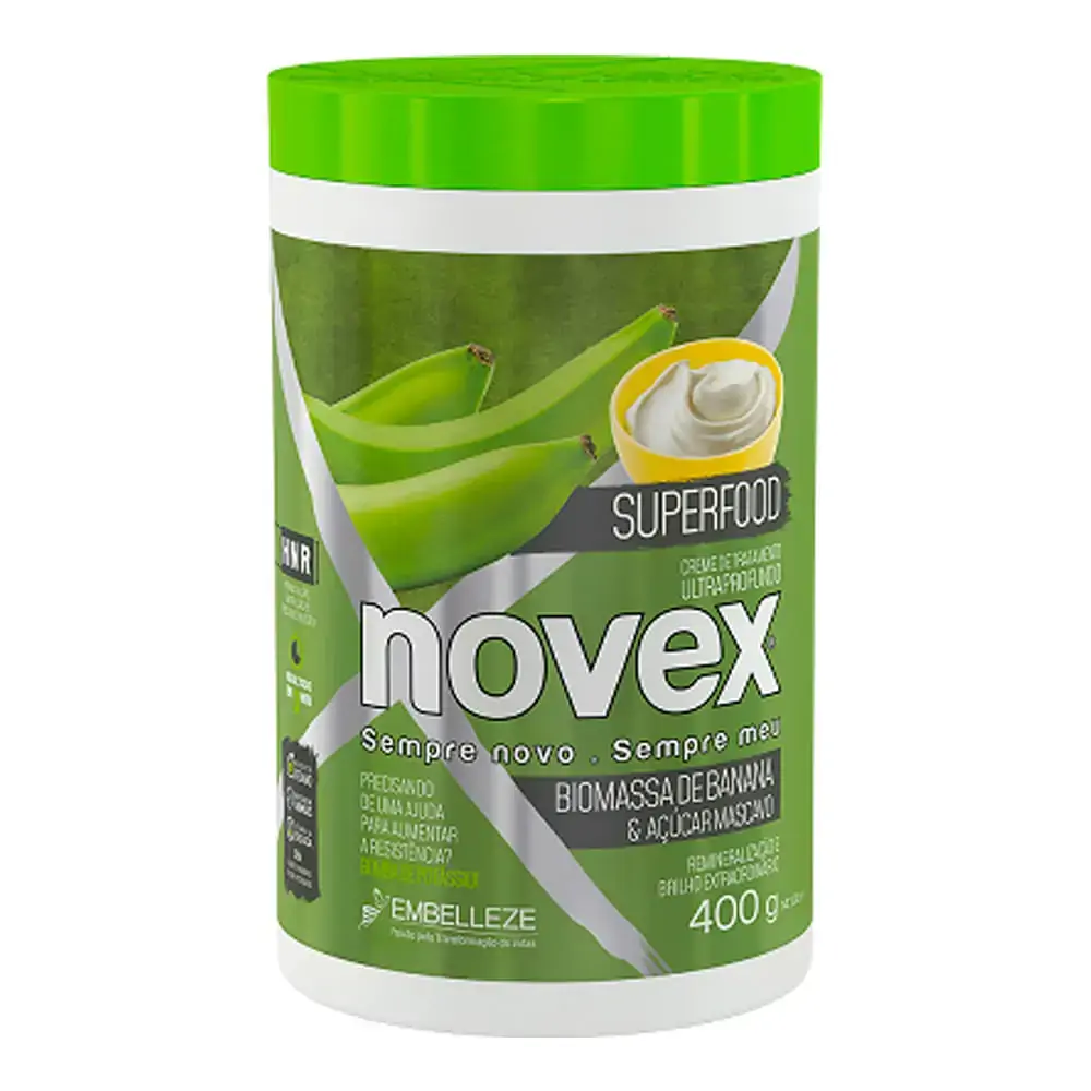 Novex Superfood Biomassa Banana Cr Trat 400g