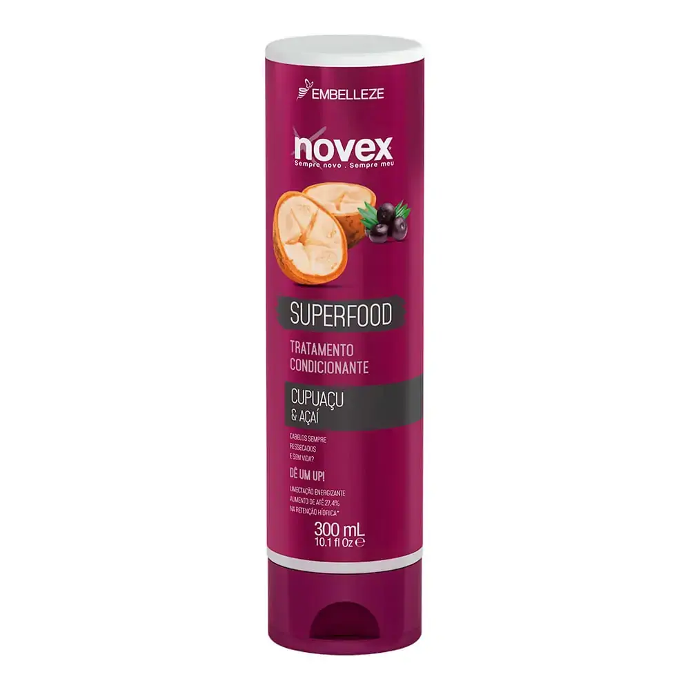 Trat Cond Novex Superfood 300ml Cupuacu E Acai