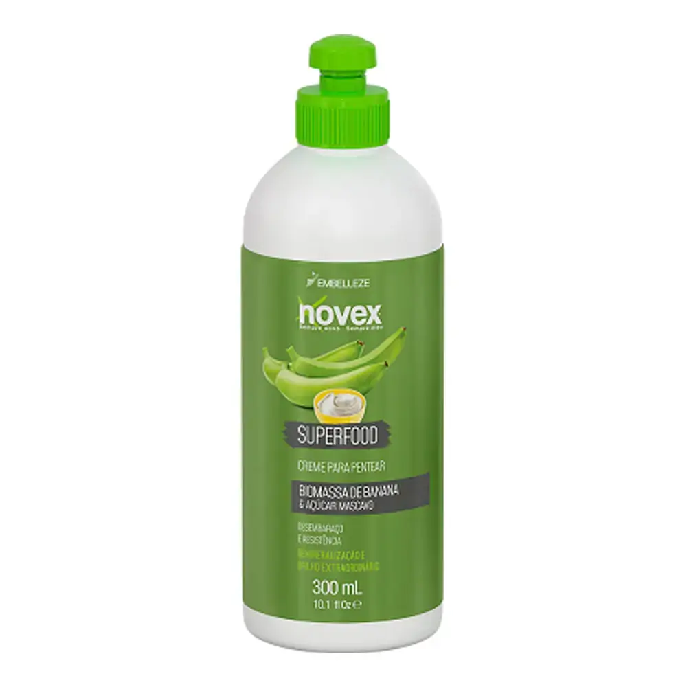 Creme para Pentear Novex Superfood Biomassa de Banana e Açúcar Mascavo 300ml