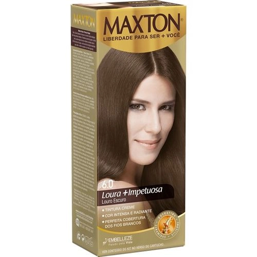 Tintura Embelleze Maxton Coloração Creme 6.0 Louro Escuro