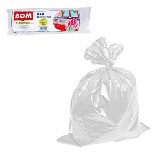 Saco De Lixo Bom Roll C/30 P/pia