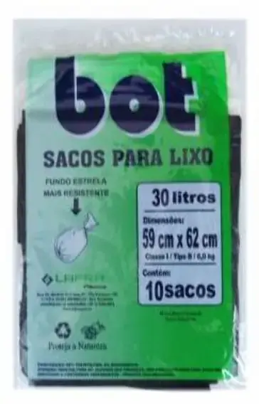 Saco P/ Lixo Bot Lixo