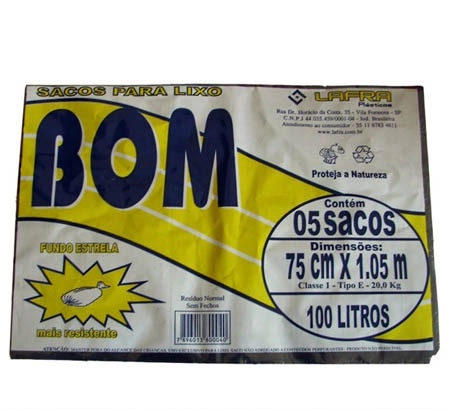 Saco P/ Lixo Bot Lixo