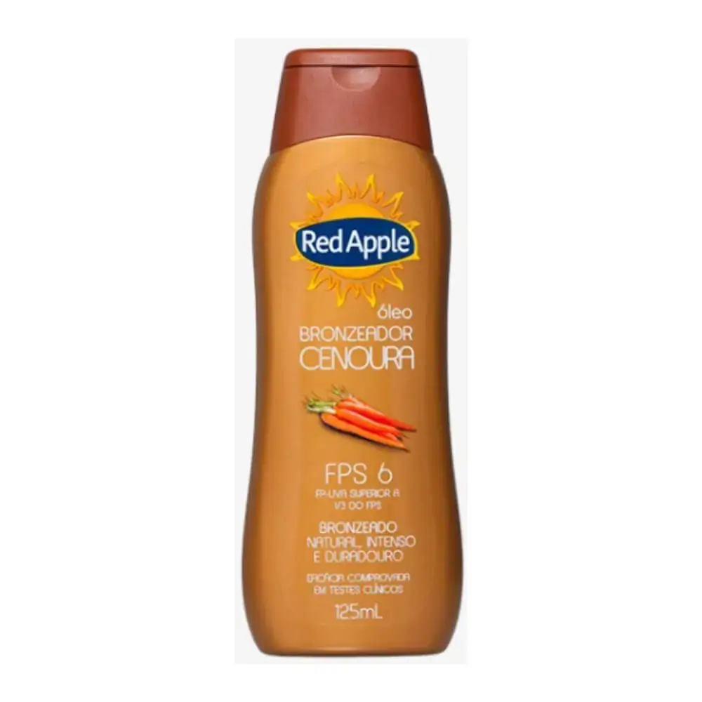 Oleo Bronz.red Apple Cenoura Fps 6