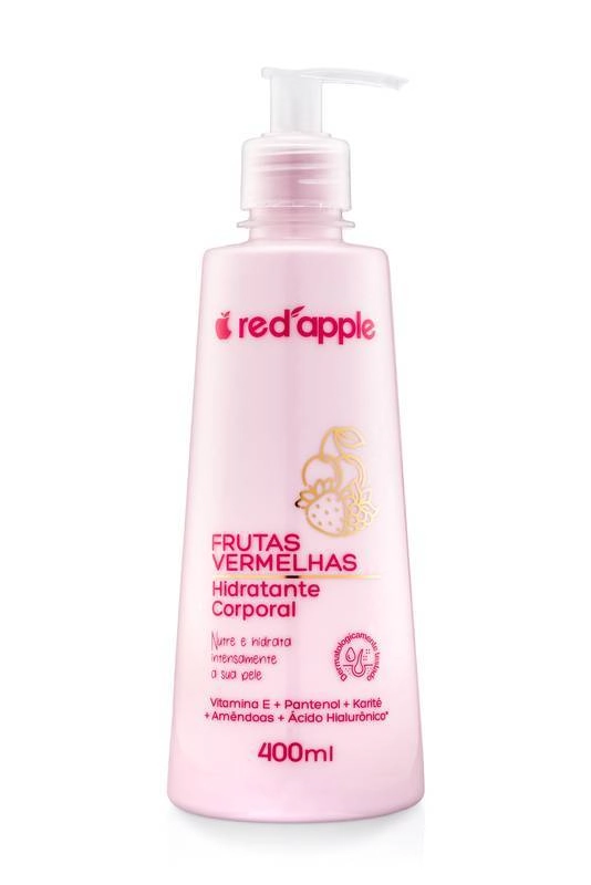 Hidratante Corporal Frutas Vermelhas Red Apple 400ml