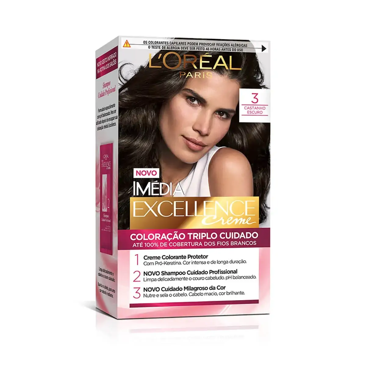 Loreal 3 Castanho Escuro