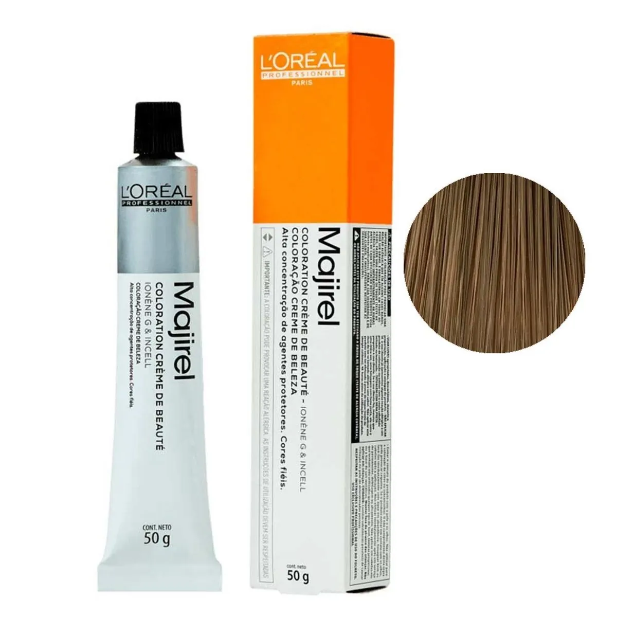 Coloração Majirel Louro Claro Dourado 8.3 L´Oréal Professionnel 50g
