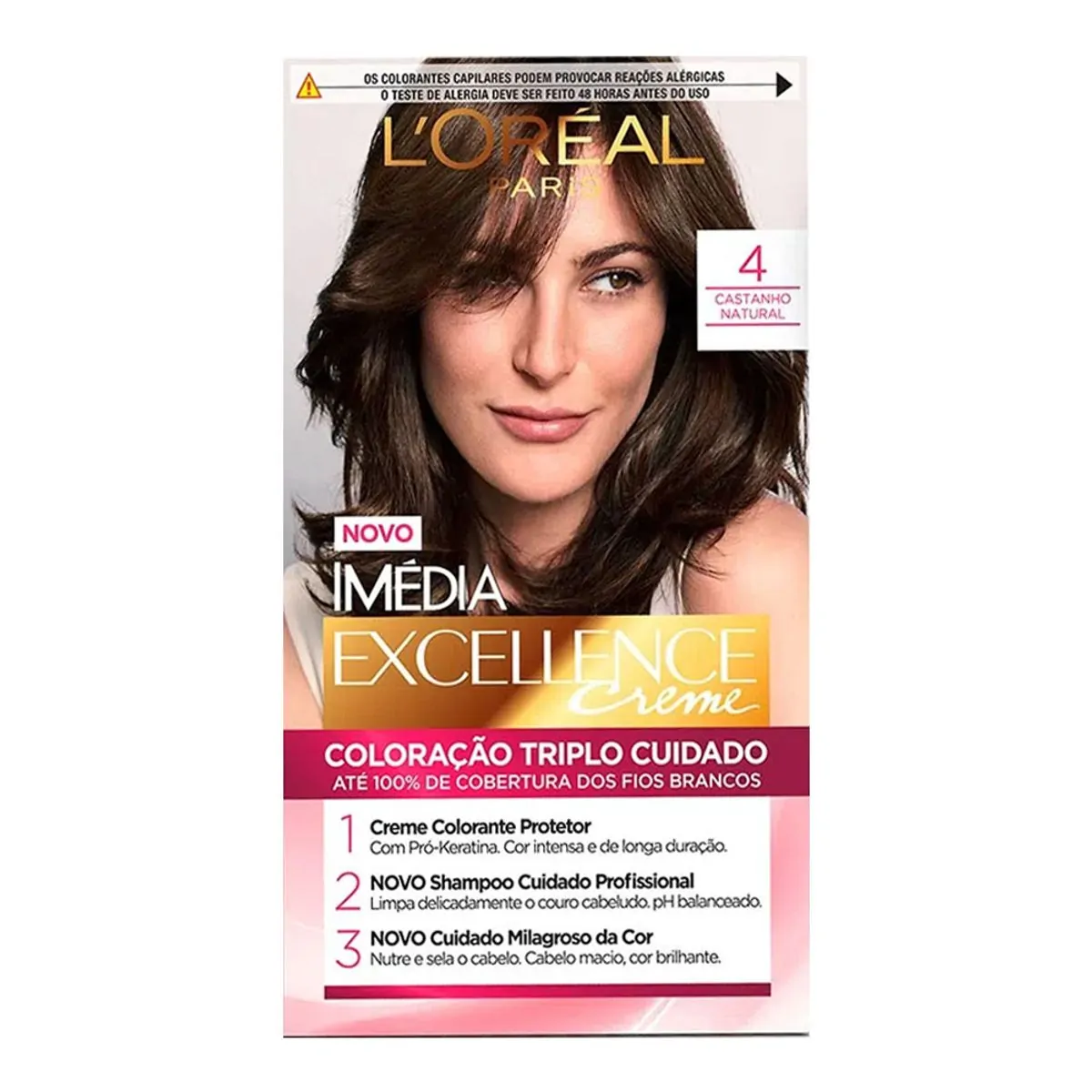 Tintura para Cabelo Castanho Natural L'Oreal Paris 47g
