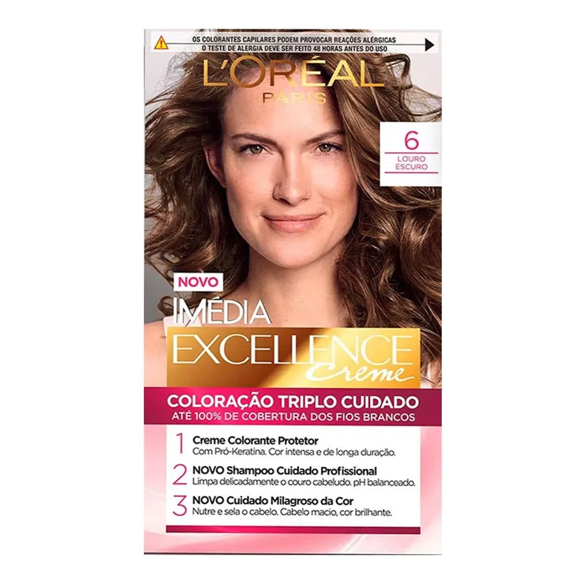 Tintura para Cabelo Louro Escuro L'Oreal Paris 47g
