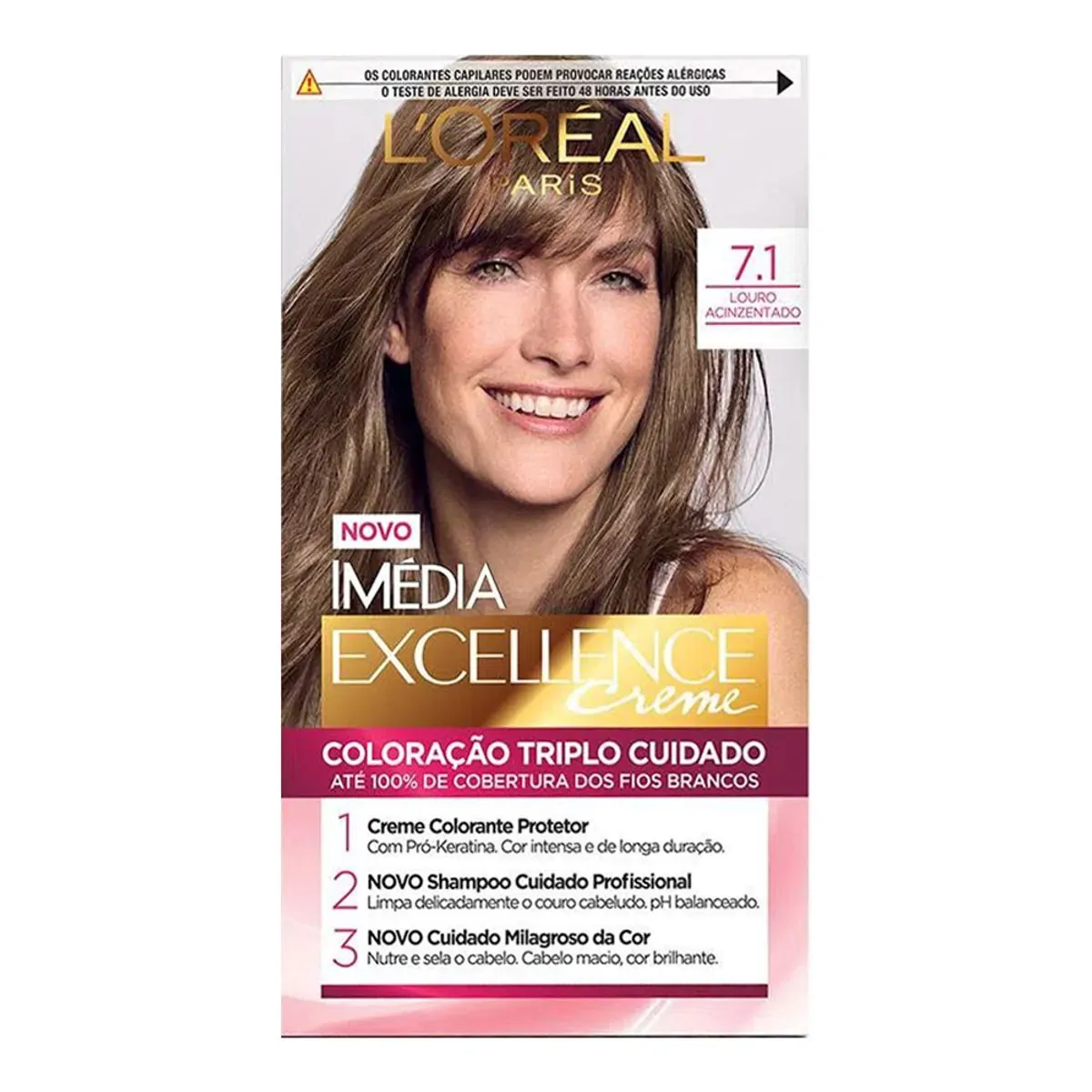 Tintura para Cabelo Louro Acinzentado L¿Oreal Paris 47g
